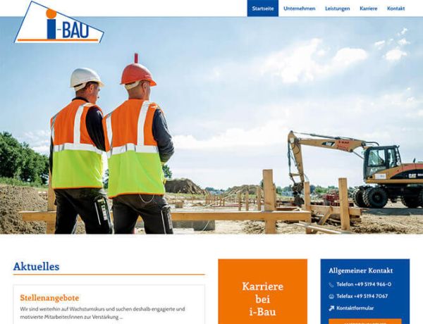 Die neue von ccwerbung.de und ccpixel.de erstellte Website von i-Bau Behringen GmbH Die neue von ccwerbung.de und ccpixel.de erstellte Website von i-Bau Behringen GmbH